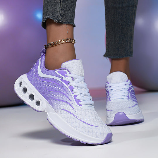 Damen Hochleistungs-Laufschuhe mit atmungsaktiver Struktur und Dämpfungstechnologie Fudus