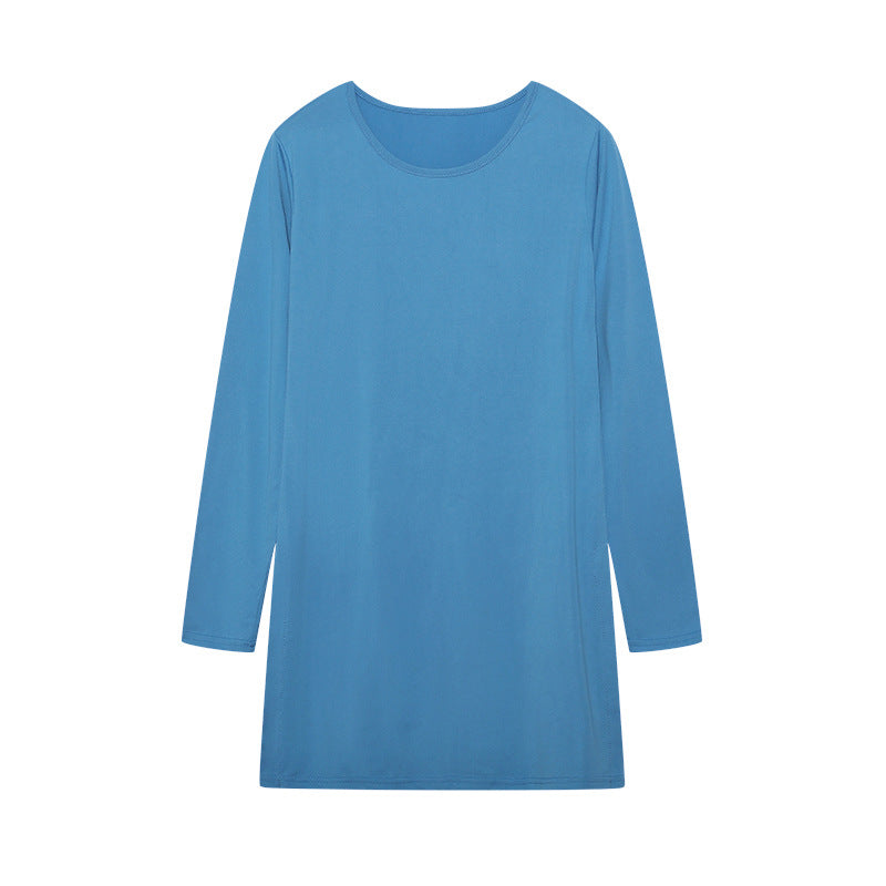 Damen langärmliges Freizeit-Tunika Fudus