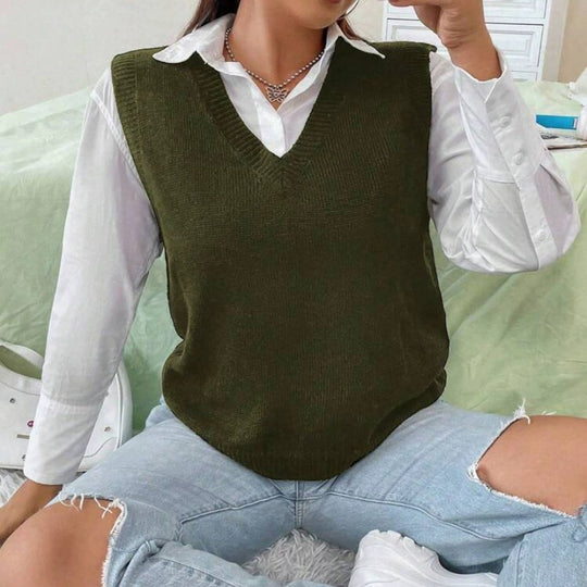 Damen Grobstrick Pullover