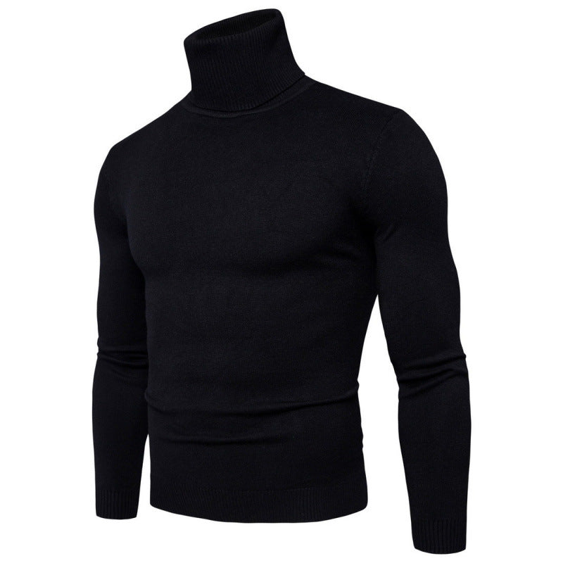 Herren Rollkragenpullover aus hochwertiger Baumwollmischung Fudus