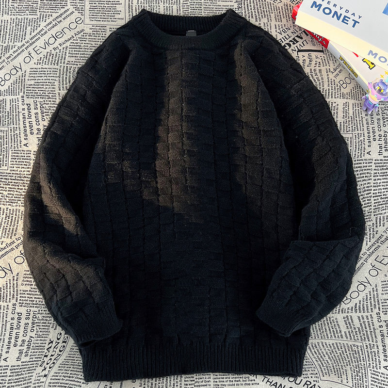 Damen Grobstrick Pullover mit modernem Design Fudus