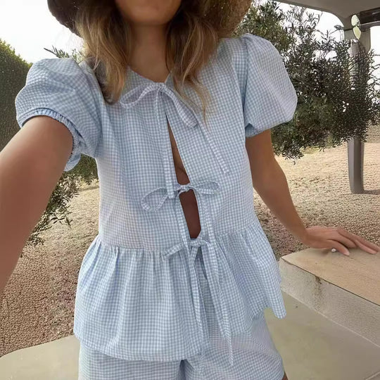 Damen lässige Bluse Fudus