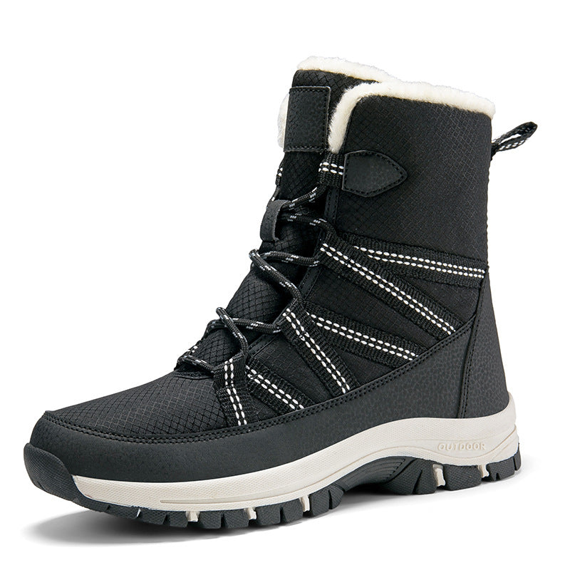 Damen Isolierte Winterstiefel mit rutschfester Sohle und atmungsaktivem Obermaterial Fudus
