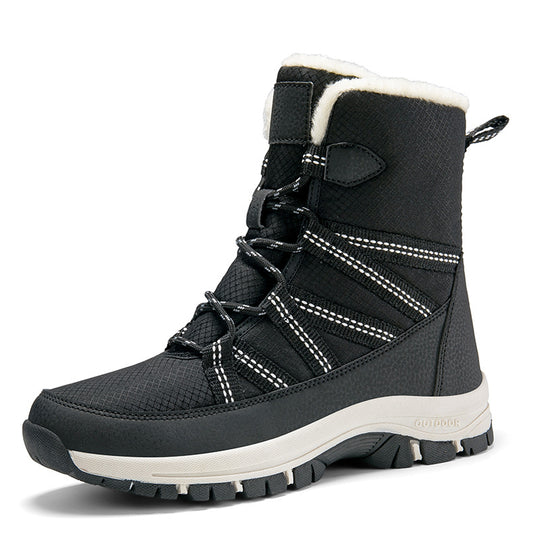 Damen Isolierte Winterstiefel mit rutschfester Sohle und atmungsaktivem Obermaterial Fudus
