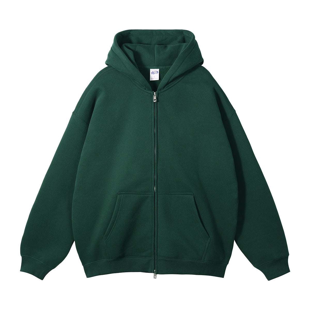 Damen Oversized Zip-Hoodie Fudus
