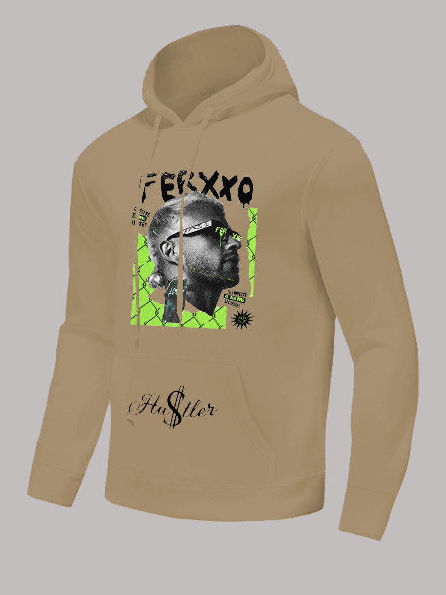 Damen Hoodie mit grafischem Streetart-Print Fudus