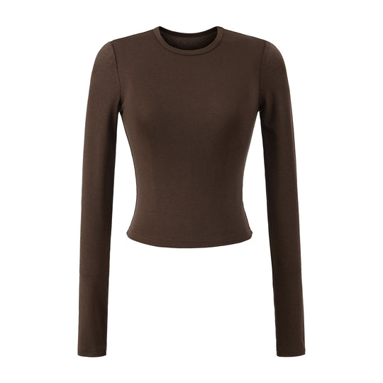 Damen langärmliges Basic-Oberteil Fudus 1762779832