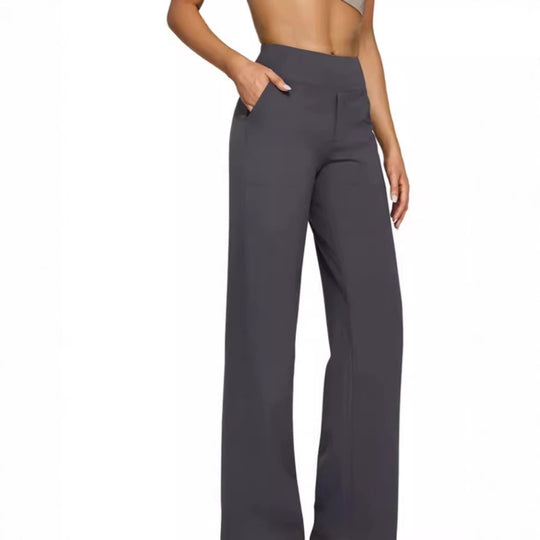 Damen Hochtaillierte Sweatpants Fudus