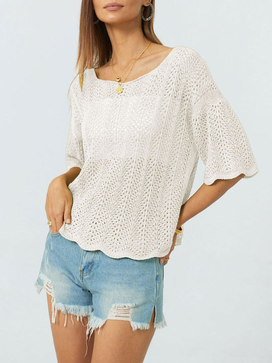 Damen Häkeloberteil Fudus