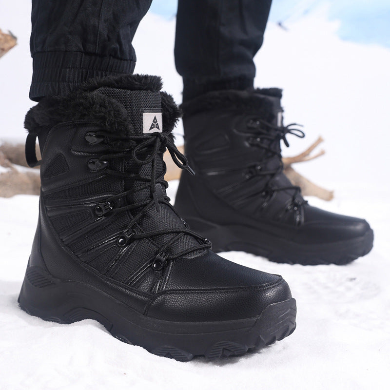 Damen Isolierte Winterstiefel mit rutschfester Sohle und wärmendem Innenfutter Fudus