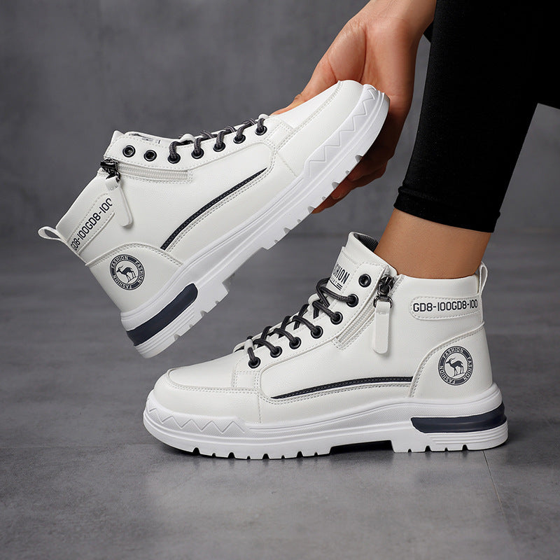 Damen Sportliche High-Top Boots Fudus