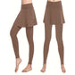 Damen Leggings mit integrierter Skirtschnitt Fudus