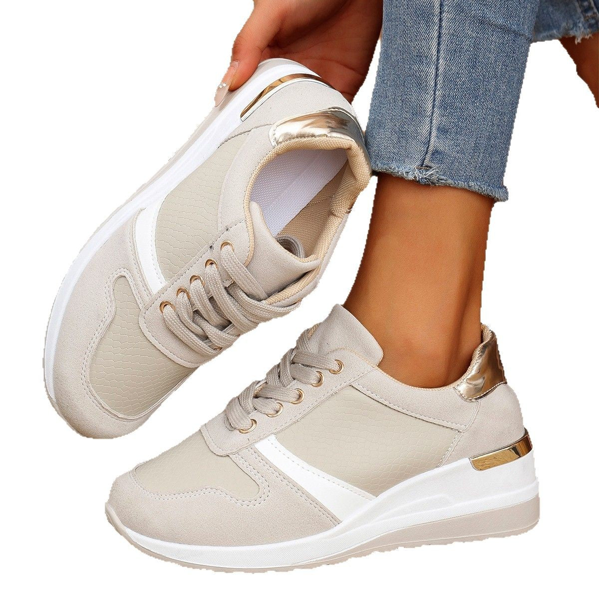 Damen Sneaker Mit Rutschfester Sohle Und Elegantem Design