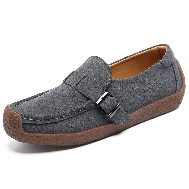 Damen Komfortable Slip-On Freizeitschuhe mit flexiblem Sohlenprofil Fudus