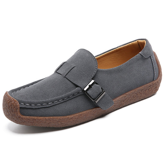 Damen Komfortable Slip-On Freizeitschuhe mit flexiblem Sohlenprofil Fudus