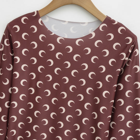 Damen Langärmliges Oberteil Fudus