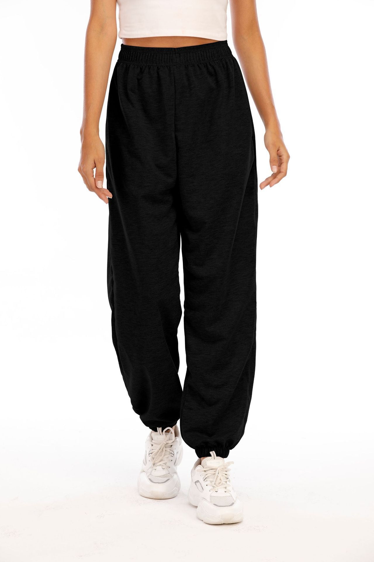 Damen sportive Relaxed-Fit Jogginghose Fudus