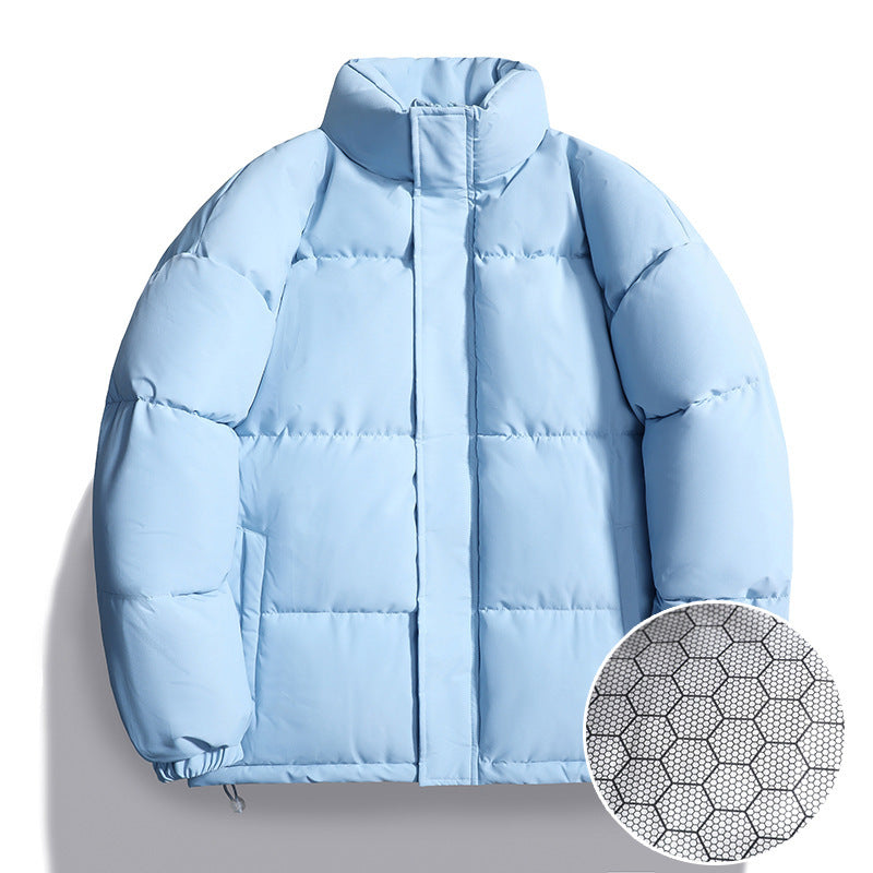 Damen isolierte Steppjacke mit hohem Kragen und praktischen Taschen Fudus