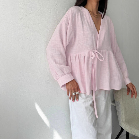 Damen lässige Bluse Fudus