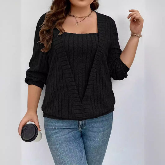 Damen lässige Strickjacke Fudus