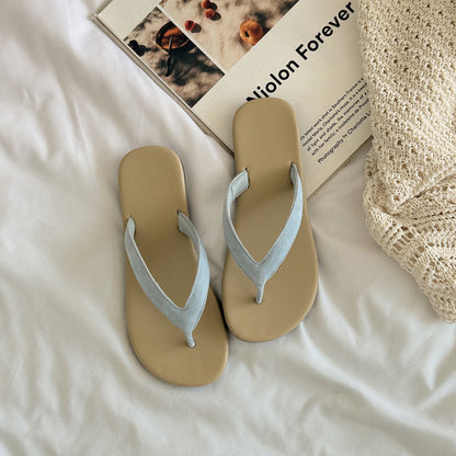 Zehentrenner Damen Casual Weiches Fußbett Stilvoll