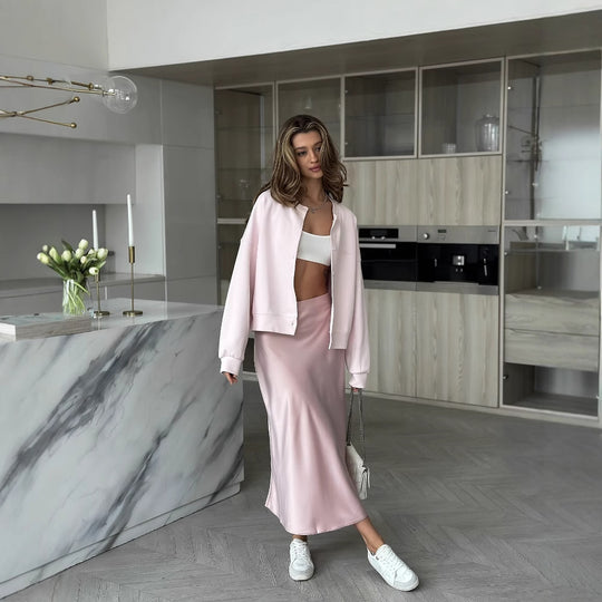 Damen lässige Strickjacke mit feinen Knopfdetails Fudus