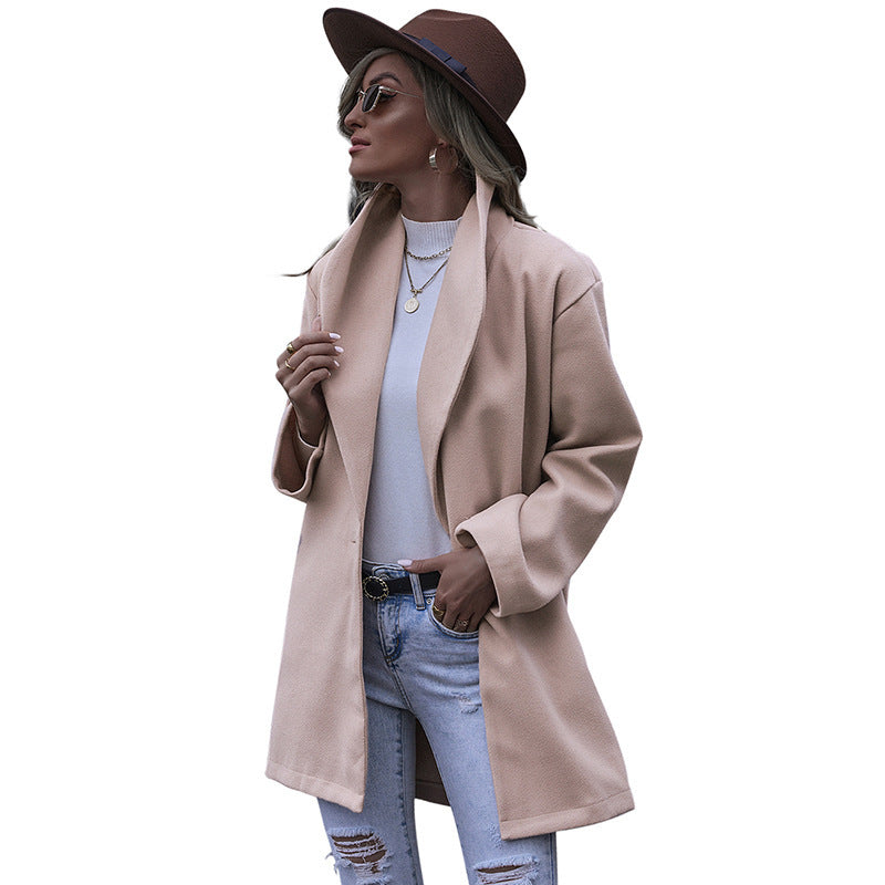 Damen Elegante Oversized Jacke Fudus