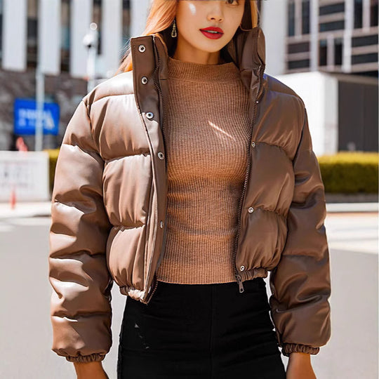 Damen kürzerer Daunenjacke Fudus