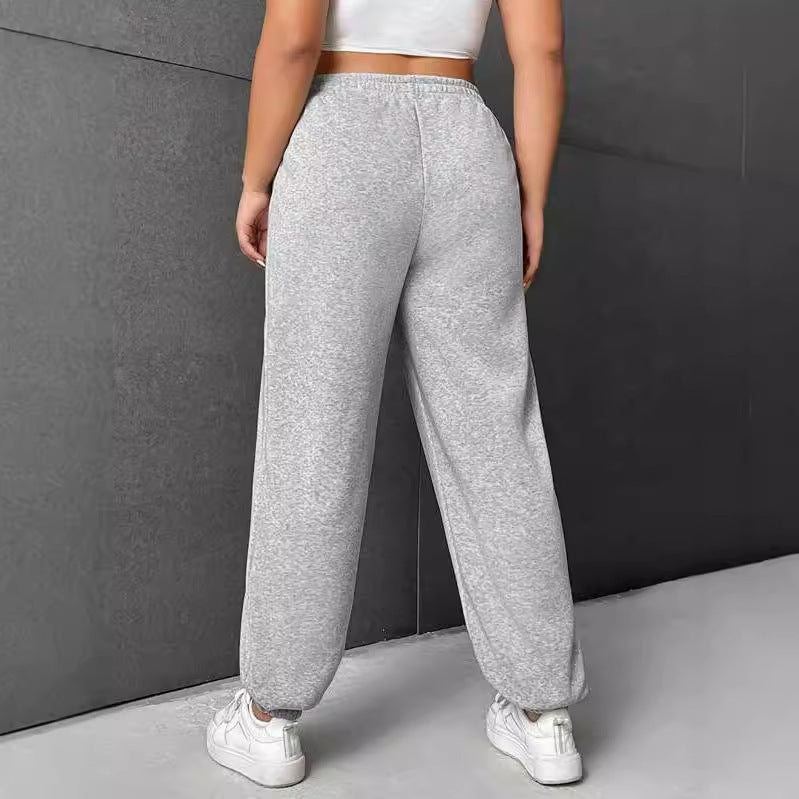 Damen sportive Relaxed-Fit Jogginghose Fudus