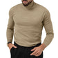 Herren Rollkragenpullover mit feiner Strickstruktur und lässigem Schnitt Fudus