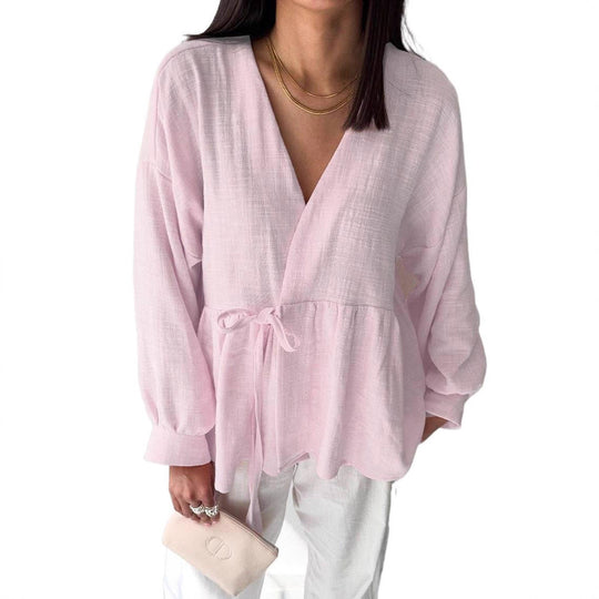 Damen lässige Bluse Fudus