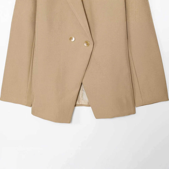 Damen klassischer, doppelreiher Blazer Fudus