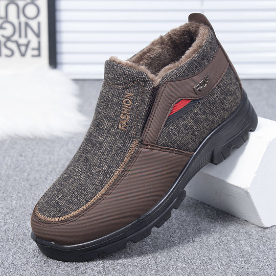 Damen Komfortable und warme Stiefeletten mit Futter Fudus