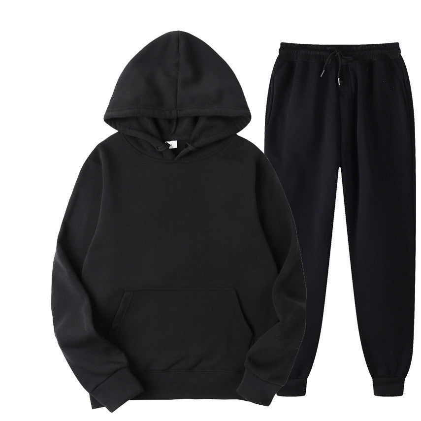 Damen Kapuzensweatshirt- und Jogginghose-Set Fudus