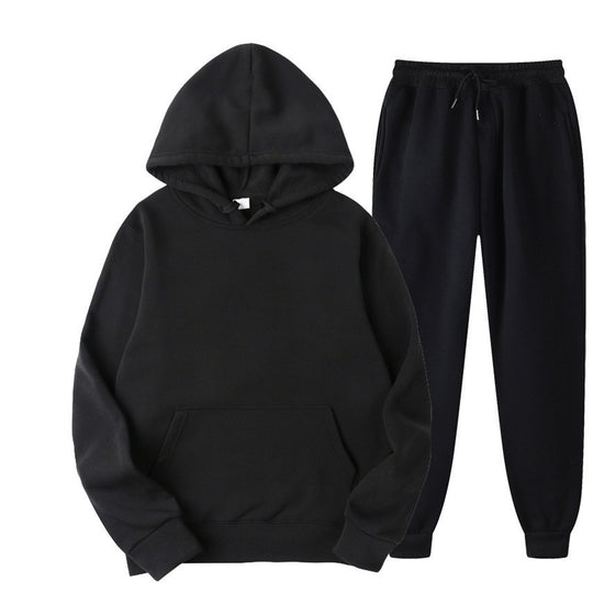 Damen Kapuzensweatshirt- und Jogginghose-Set Fudus