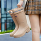 Damen Funktionale Gummistiefel mit Knöchelschutz