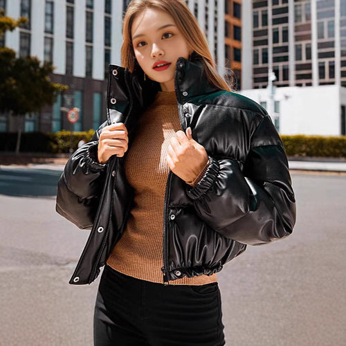 Damen kürzerer Daunenjacke Fudus