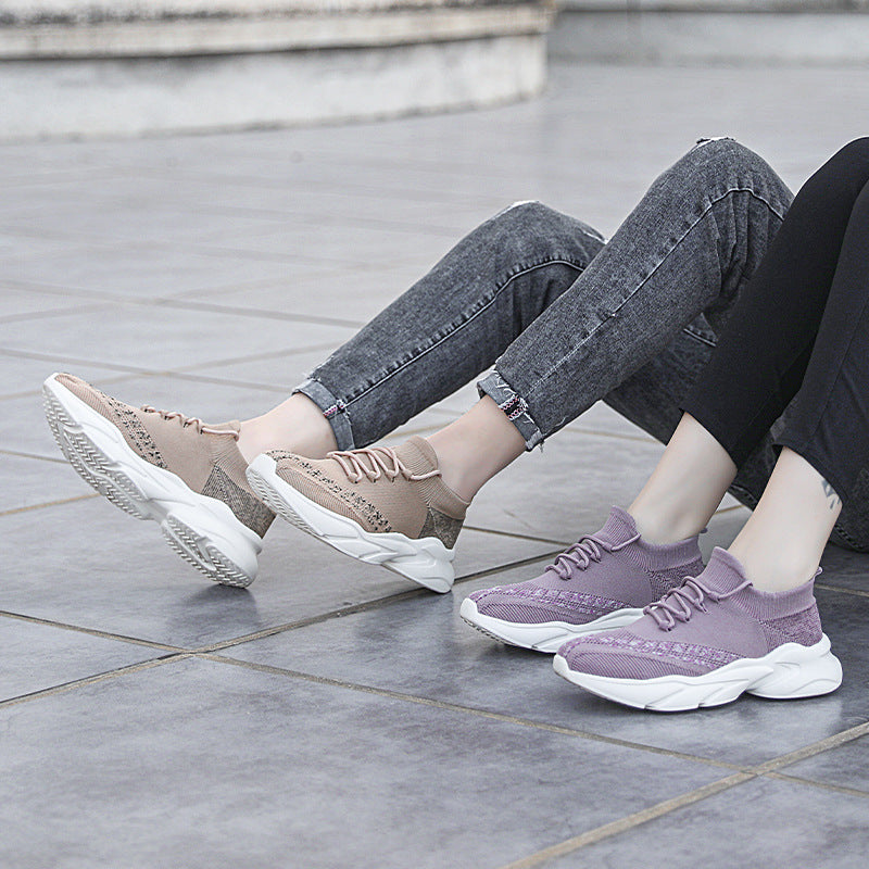 Damen Hohe Komfort Sneaker mit elastischem Schaft Fudus