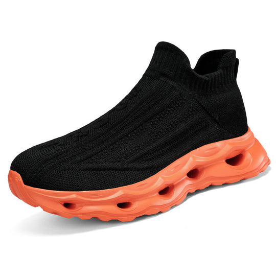 Damen Hochleistungs-Laufsneaker mit flexiblem Strick-Obermaterial und innovativem Dämpfungssystem Fudus