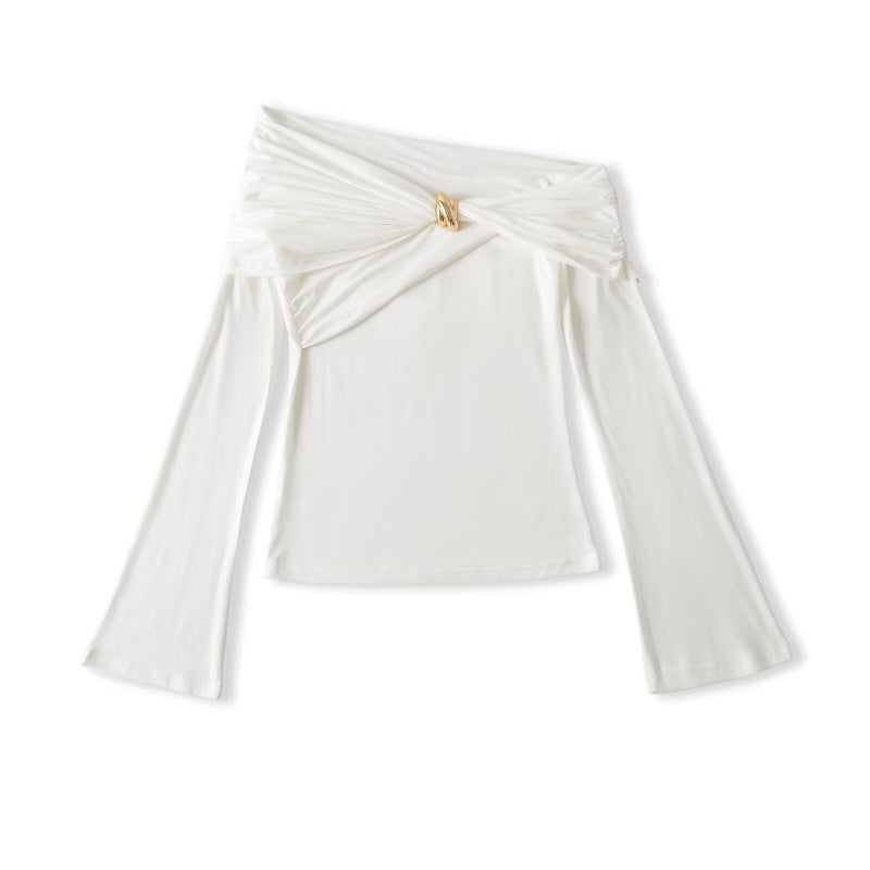 Damen Off-Shoulder Top Fudus