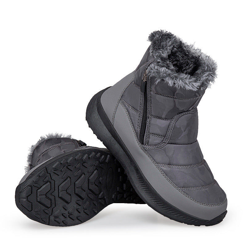 Damen Isolierte Winterboots mit rutschfester Sohle Fudus