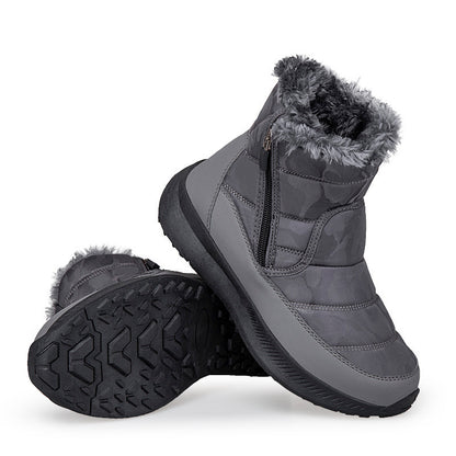 Damen Isolierte Winterboots mit rutschfester Sohle Fudus