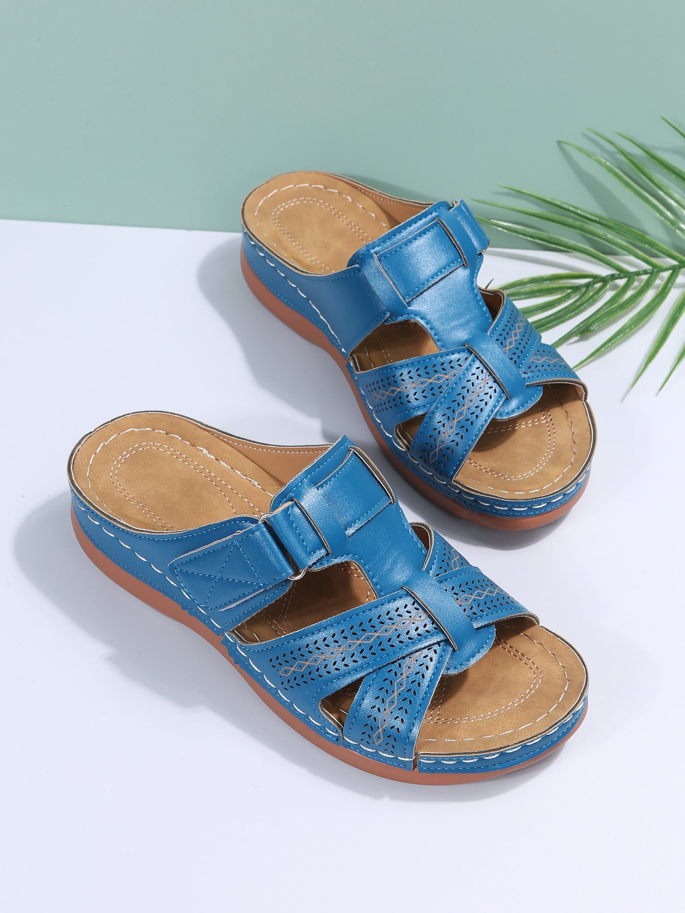 Damen Komfort Orthopädische Pantoletten