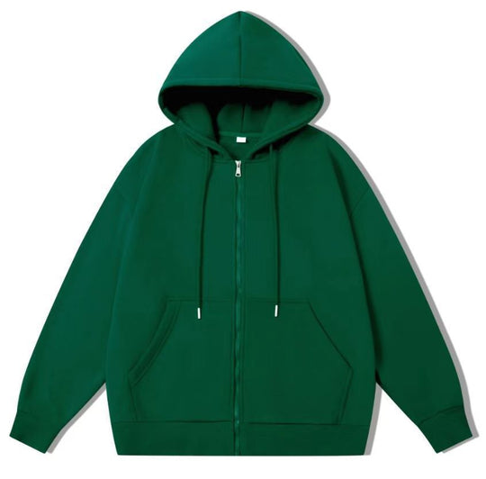 Damen Lässige Hoodie mit Hohem Kragen & Seitentaschen