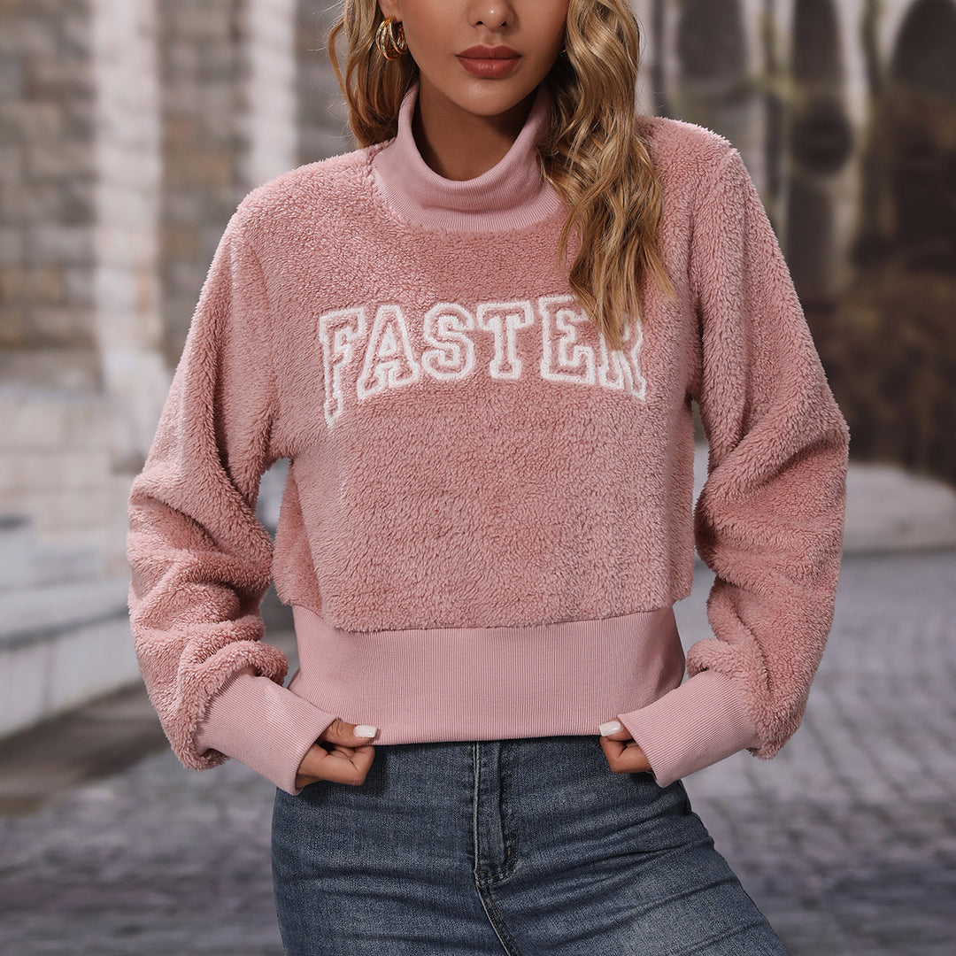 Damen kuscheliger Sweatshirt Fudus