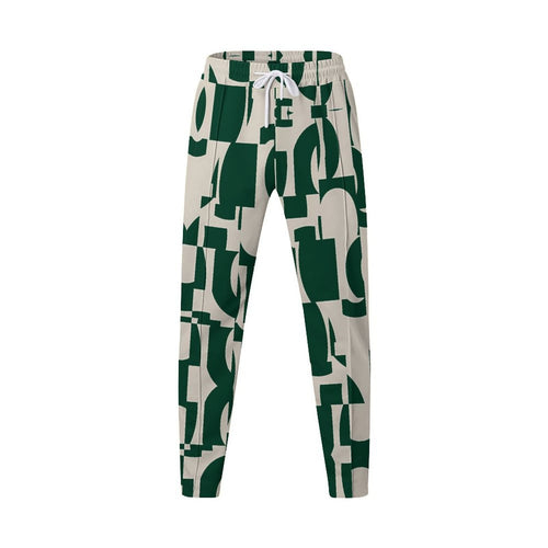 Damen lässige Chino-Hose mit modernen geometrischen Mustern Fudus