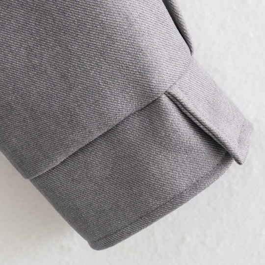 Damen komfortable Oversize-Jacke mit praktischen Taschen Fudus