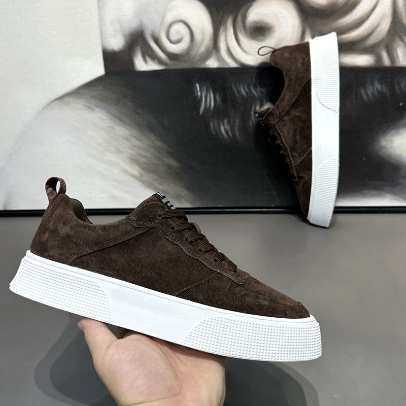 Damen Wildleder Sneakers Rutschfest Atmungsaktiv