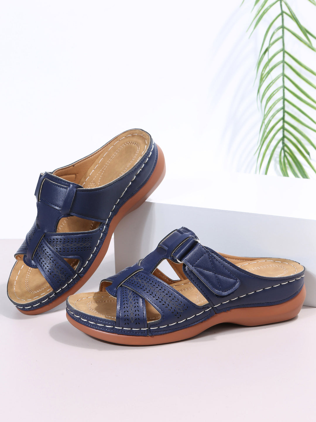 Damen Komfort Orthopädische Pantoletten