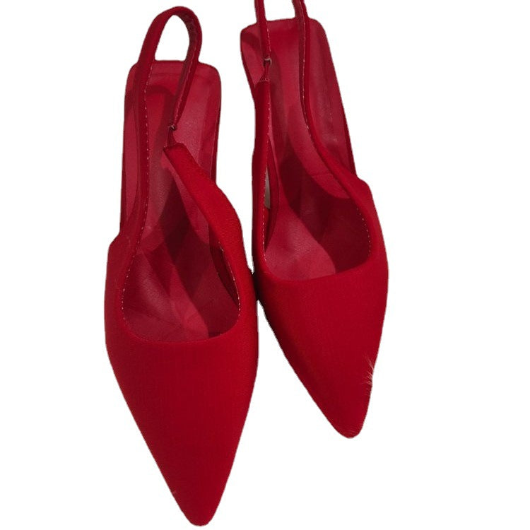 Damen Slingback Pumps Mit Elegantem Spitzendesign Und Komfortablem Fußbett